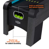 Hall of Games 108" Roll and Score with LED Lights and Electronic Scorer, Black/Blue, 9 Foot Hall of Games