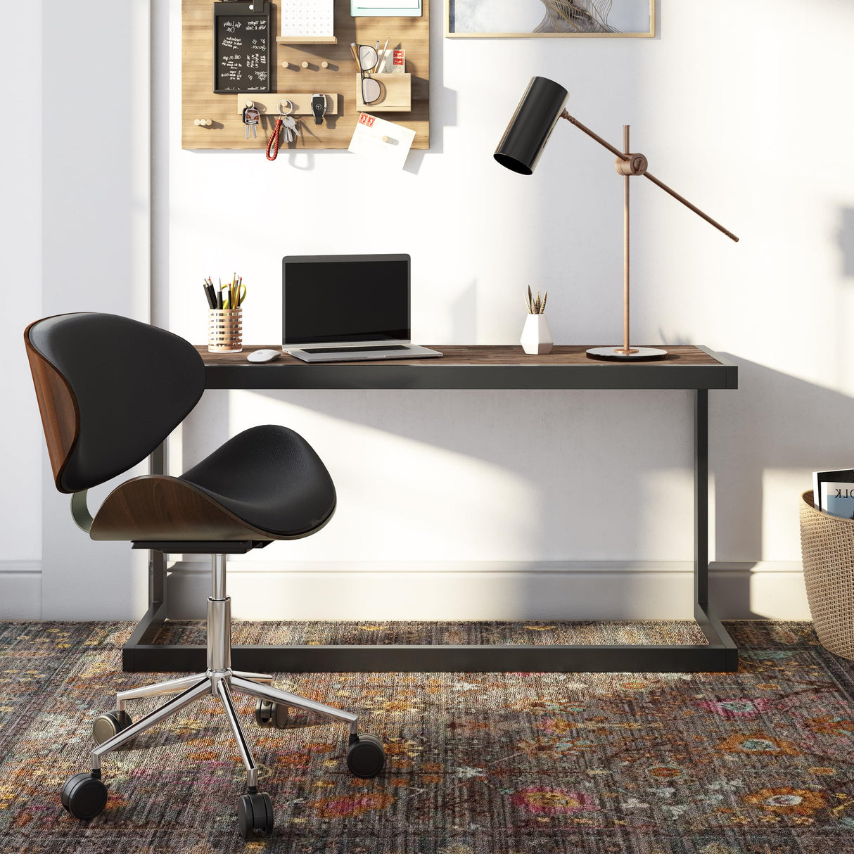 SIMPLIHOME Erina SOLID WOOD and Metal 52 inch Wide Modern Industrial Console Sofa Entryway Table in Rustic Natural Aged Brown, for the Living Room, Entryway and Bedroom SIMPLIHOME