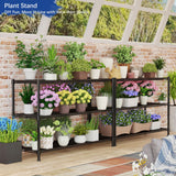 Heavy Duty Shelving, 47.6" H Garage Shelving Unit with Leveling Feet, 3-Tier Adjustable Garage Storage Shelves Metal Rack, Industrial Shelving for Warehaouse Storage, 60" W x 24" D x 47.6" H, Black GIOTORENT