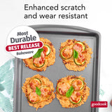 GoodCook Nonstick Steel Baking Sheet, 11" x 17", Gray GoodCook