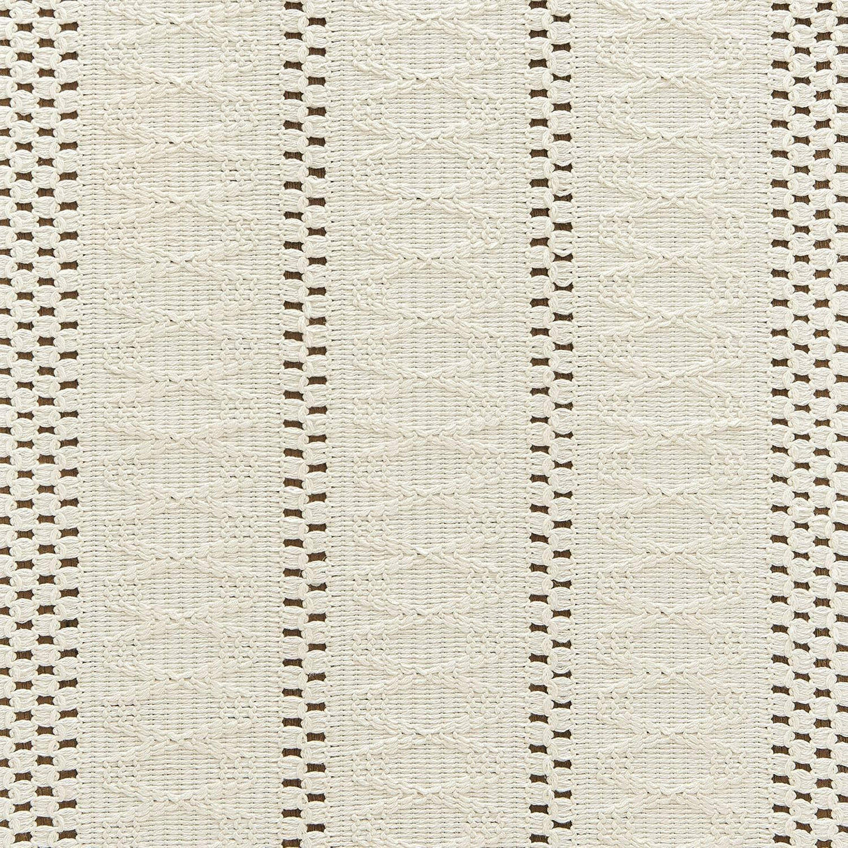 ZeeMart Macrame Style Boho Placemats Set of 4, Ivory Decorative Natural Farmhouse Cotton Woven Place Mats Home Decor for Kitchen Dining Table ZeeMart