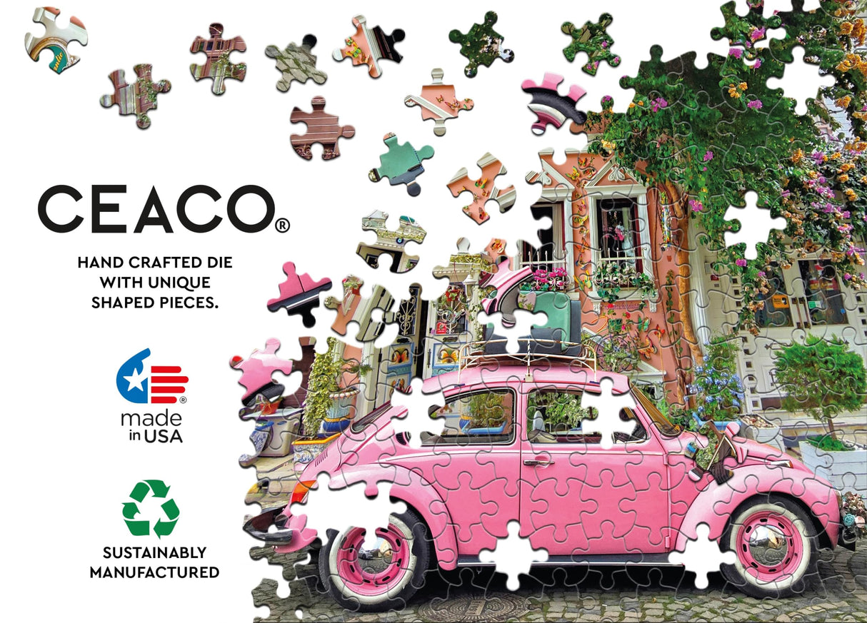 Ceaco - Scenic Photography - Boulevard in Bloom - 300 Piece Jigsaw Puzzle Ceaco