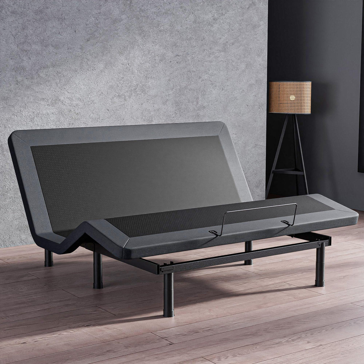 Cozy Castle King Adjustable Bed Frame with Wireless Remote, Zero Gravity, Head and Foot Incline, Adjustable Leg Heights, Electric Bed Frame for Ultimate Comfort Cozy Castle