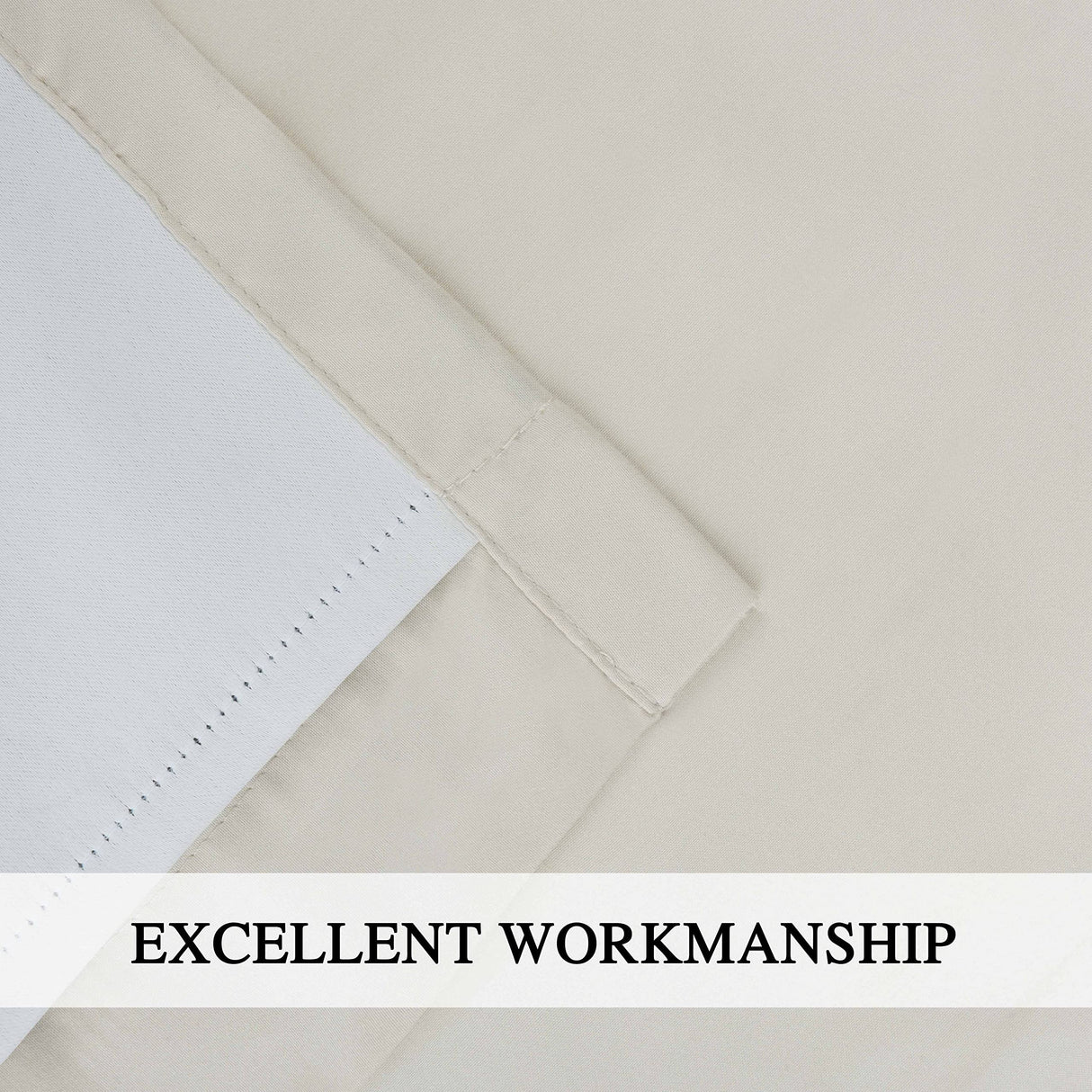 Homechoice Decor Thermal Insulated Blackout Window Curtains, 54" W x 84" L (Pair), Boho Ruched Window Treatments with 3 Rows of Butterfly Flowers, Rustic Rod Pocket Drapes for Room, Camel (LQ-30) Homechoice Decor