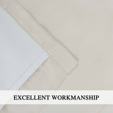 Homechoice Decor Thermal Insulated Blackout Window Curtains, 54" W x 84" L (Pair), Boho Ruched Window Treatments with 3 Rows of Butterfly Flowers, Rustic Rod Pocket Drapes for Room, Camel (LQ-30) Homechoice Decor