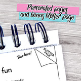 ColorIt Delightful Desserts and Sweet Treats Adult Coloring Book - 50 Single-Sided Designs, Thick Smooth Paper, Lay Flat Hardback Covers, Spiral Bound, USA Printed, Desserts Coloring Pages ColorIt