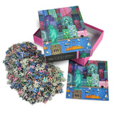 Genuine Fred NEW YORK by Little Friends of Printmaking, 1000 piece puzzle Sur La Table