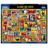 White Mountain Slang We Used Jigsaw Puzzles 1000 Pieces for Adults Children Grandparents Fun Collage Puzzles for Family White Mountain