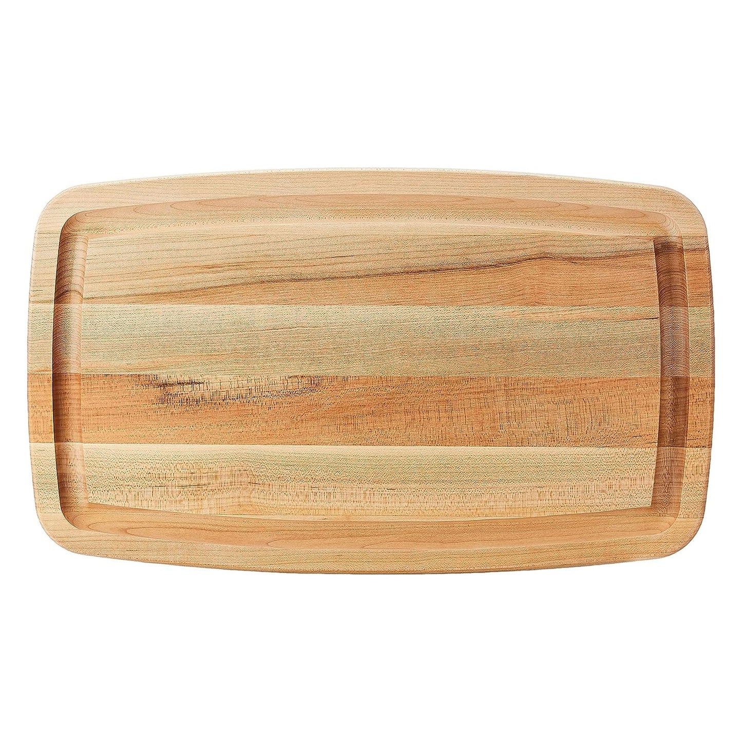 John Boos Boos Block CB Series Large Reversible Wood Cutting Board with Juice Groove, 1.5-Inch Thickness, 18" x 10.5" x 1 1/2", Maple