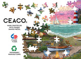 Ceaco - David MacLean - Heart Beach - 1000 Piece Jigsaw Puzzle Ceaco