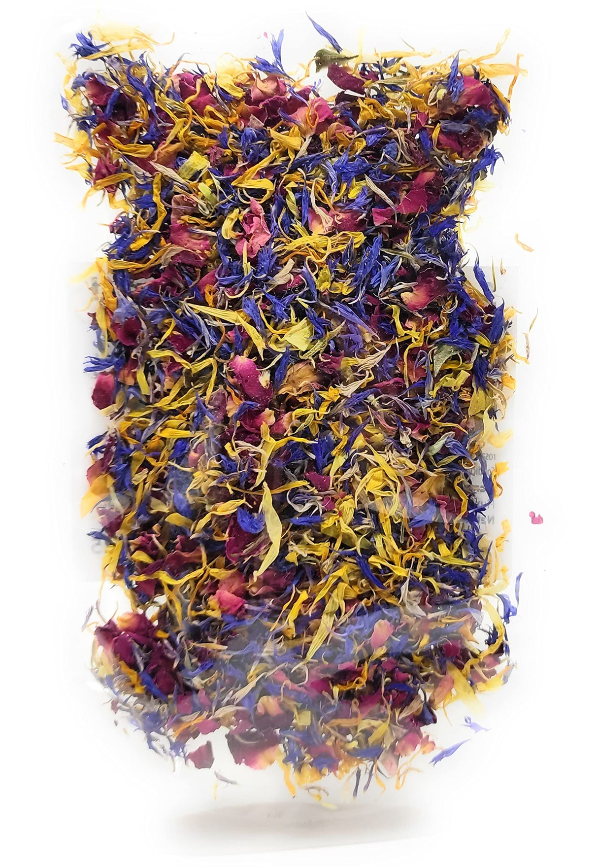Spring Flower Blend – Edible flowers - Rose, Cornflower and Marigold - All natural, Culinary grade Delights (0.35oz) - Premium Quality - Perfect for Beverages, Cakes Naturegrail