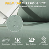 MAISON BACKYARDS MBY Aluminum Patio Sectional Set with Fire Pit Table – 4-Seat Outdoor Conversation Sofa Set with Corner Seat & 37,000 BTU Gas Firepit, Glass Wind Guard, Weather-Resistant – White MAISON BACKYARDS