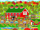 RoseArt - Home Country - Bobbing Apple Orchard Farm - 1000 Piece Jigsaw Puzzle for Adults RoseArt