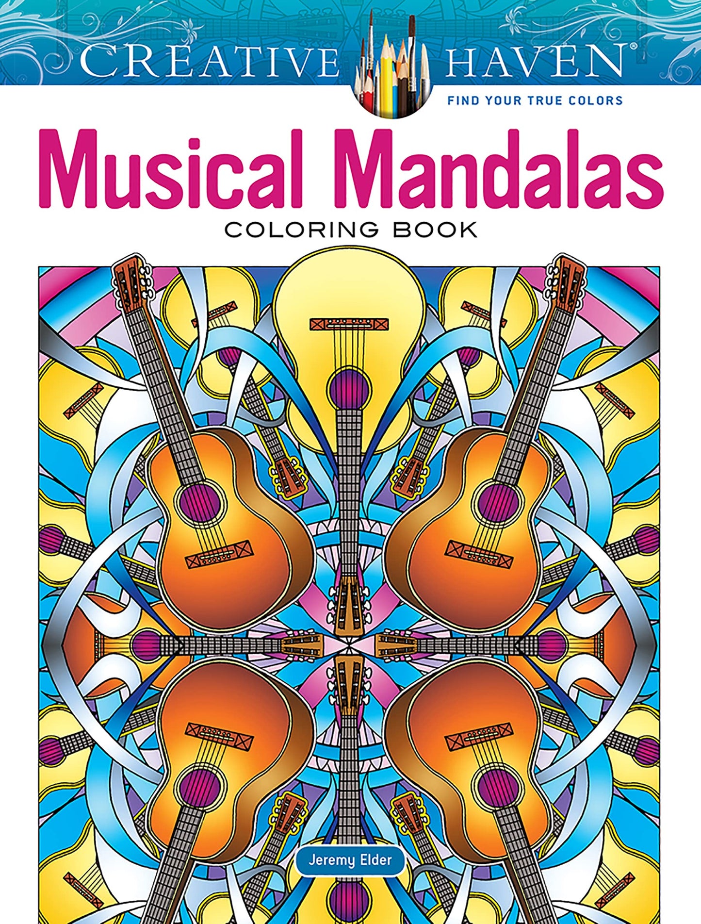 Creative Haven Musical Mandalas Coloring Book (Adult Coloring Books: Mandalas)