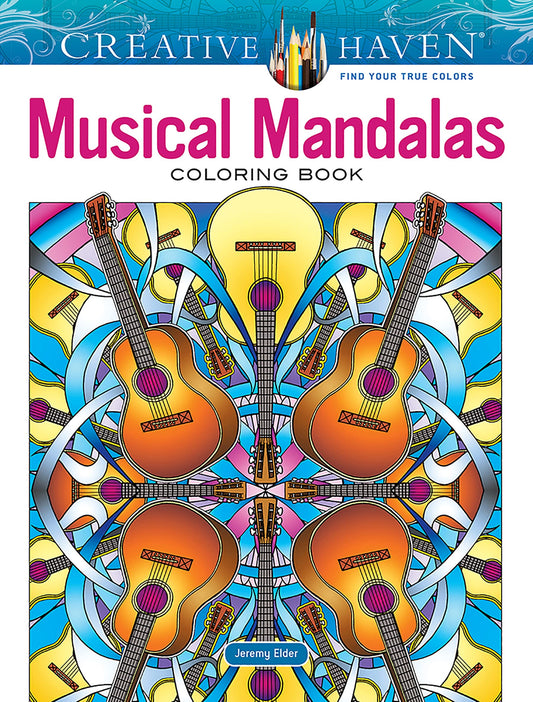 Creative Haven Musical Mandalas Coloring Book (Adult Coloring Books: Mandalas)