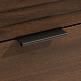 Sauder Englewood Lateral file, L: 30.87" x W: 19.29" x H: 29.25", Spiced Mahogany finish Sauder