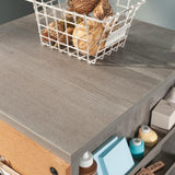 Sauder Pro Series Craft Tower, L: 17.91" x W: 20.08" x H: 57.8", Mystic Oak Sauder