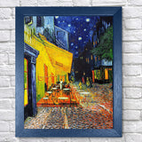 VeGuude Diamond Painting Kits for Adults, 6 Pack Van Gogh Starry Night Diamond Art Kits, 5D Full Drill DIY Crafts for Adults Home Wall Decor Sunflower Irises Café Terrace at Night [12x16in] VeGuude