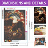 LOMSIOY DIY 5D Diamond Art Kits for Adults, Elephants Diamond Painting Kits for Beginner, Dreamcatcher Diamond Art with Round Full Drill Rhinestone Crafts Gem Arts for Home Wall Decor 12 * 16 inch LOMSIOY