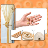 Macrame Kit - 227pc Wall Hanging and Plant Hanger Supplies, 225y Cord 3mm, Beads, Wood Dowels, Rings, E-Book - DIY Craft Starter Set for Adults and Beginners Tephran