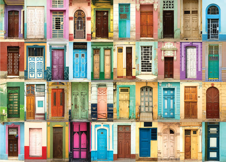 PETER PAUPER PRESS All The Doors 1000 Piece Jigsaw Puzzle PETER PAUPER PRESS