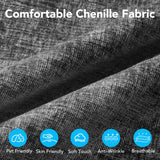 Decofy Cloud Sectional Couch with 2 Ottomans & 3 Pillows, Boneless Couches for Living Room, U Shaped Sectional Sofa Deep Seat Comfy Couch for Small Spaces, No Assembly Required, 72h to Restore Decofy