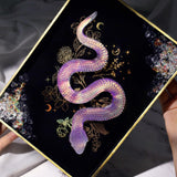 LET'S RESIN 2Pcs Snake Resin Molds, Flexible 3D Snake Silicone Molds(Large & Small), Effortless Demolding Animal Epoxy Molds for DIY Art, Home Decor, Serpent Lovers Gifts LET'S RESIN