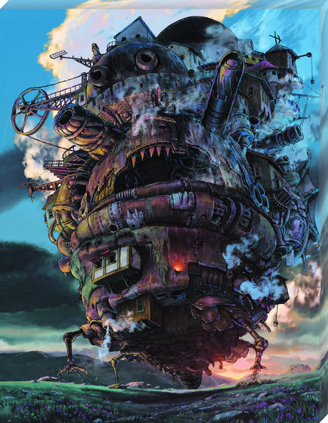 Ensky - Howl's Moving Castle - Moving Castle - Canvas Style Artboard Jigsaw Puzzle (ATB-26) ensky