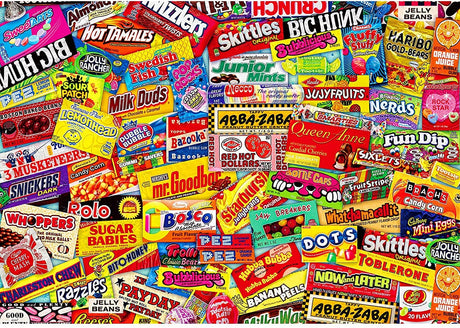 YINSHENG Jigsaw Puzzles for Adults 1000 Piece Puzzle for Adults 1000 Piece - Crazy Candy - Jigsaws Puzzles 1000 Piece For Adults Kids Educational Game Toys Gift for Home Wall Decoration (27.6"x 19.7") YINSHENG