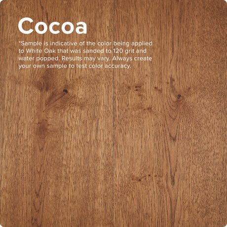 Rubio Monocoat Wood Stain & Finish 65 ft² - Cocoa | Oil Plus 2C | Quick-Dry, Eco-Friendly Linseed Wood Oil for Indoor Use, Includes Accelerator (Part B) | Protector | 130 ml Rubio Monocoat