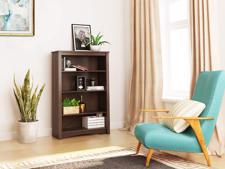 Prepac Home Espresso 4-shelf Bookcase Prepac
