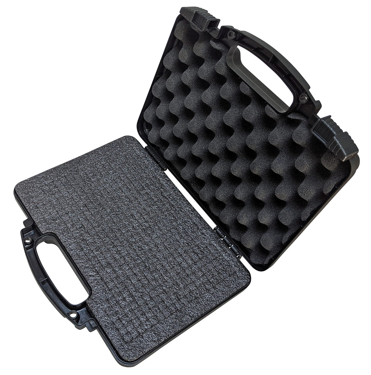 Cedar Mill Hard Gun Pistol Case - TSA Approved, Military-Grade, Lifelong-Durability Hand Gun Cases for Pistol – DS3TeK Handgun Carry-on Bag w/Dual-Lock System & Pick and Pluck Foam Cedar Mill Fine Firearms