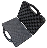 Cedar Mill Hard Gun Pistol Case - TSA Approved, Military-Grade, Lifelong-Durability Hand Gun Cases for Pistol – DS3TeK Handgun Carry-on Bag w/Dual-Lock System & Pick and Pluck Foam Cedar Mill Fine Firearms