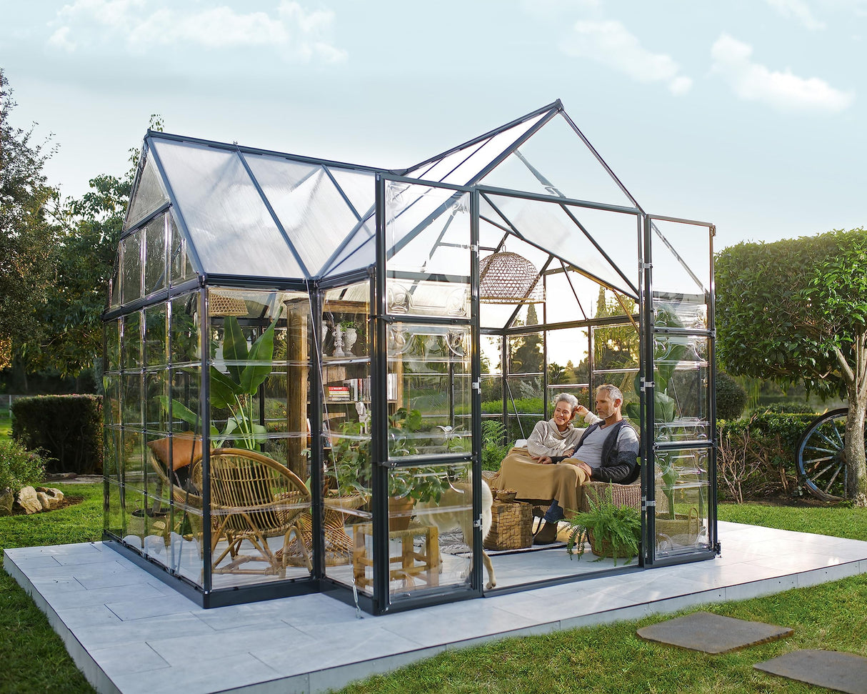 Palram - Canopia Chalet 12' x 10' Greenhouse Palram