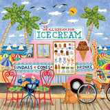 Ceaco - Food Trucks - Ice Cream Truck II - 500 Piece Jigsaw Puzzle Ceaco