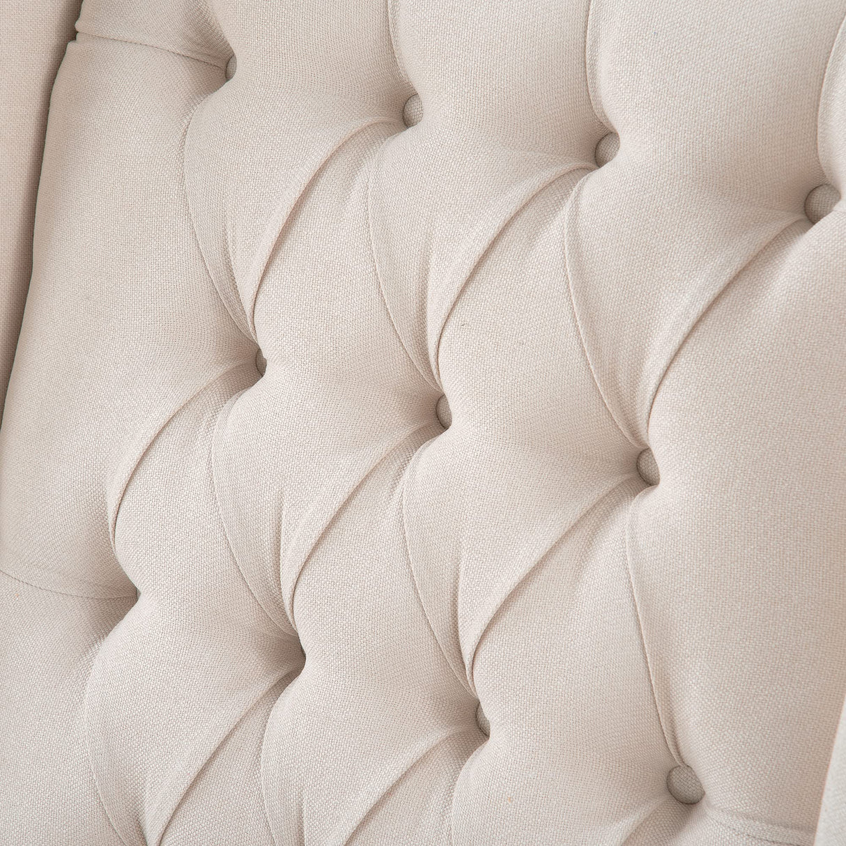 Push Back Single Recliner Chair,27" W Dual Function Foot System,Manual Wing Chair for Office, Den, Living Room, Bedroom, and Guest Room (Fabric, Beige) Fulocseny