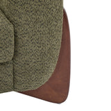 Christopher Knight Home Almab 82 Inches Sofa Couch, Cozy Boucle Upholstered 3-Seater Sofa, Wood Frame Couch, Comfy Couches for Living Room and Office, Modern Soft Plush Sofa, Olive Green Christopher Knight Home