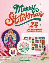 Merry Stitchmas: 24 fun and festive cross stitch designs (Stitchrovia) WoodArtSupply