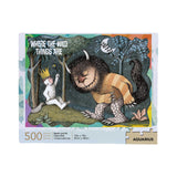 AQUARIUS Where the Wild Things Are Puzzle (500 Piece Jigsaw Puzzle) - Glare Free - Precision Fit - Officially Licensed Merchandise & Collectibles - 14x19 in AQUARIUS