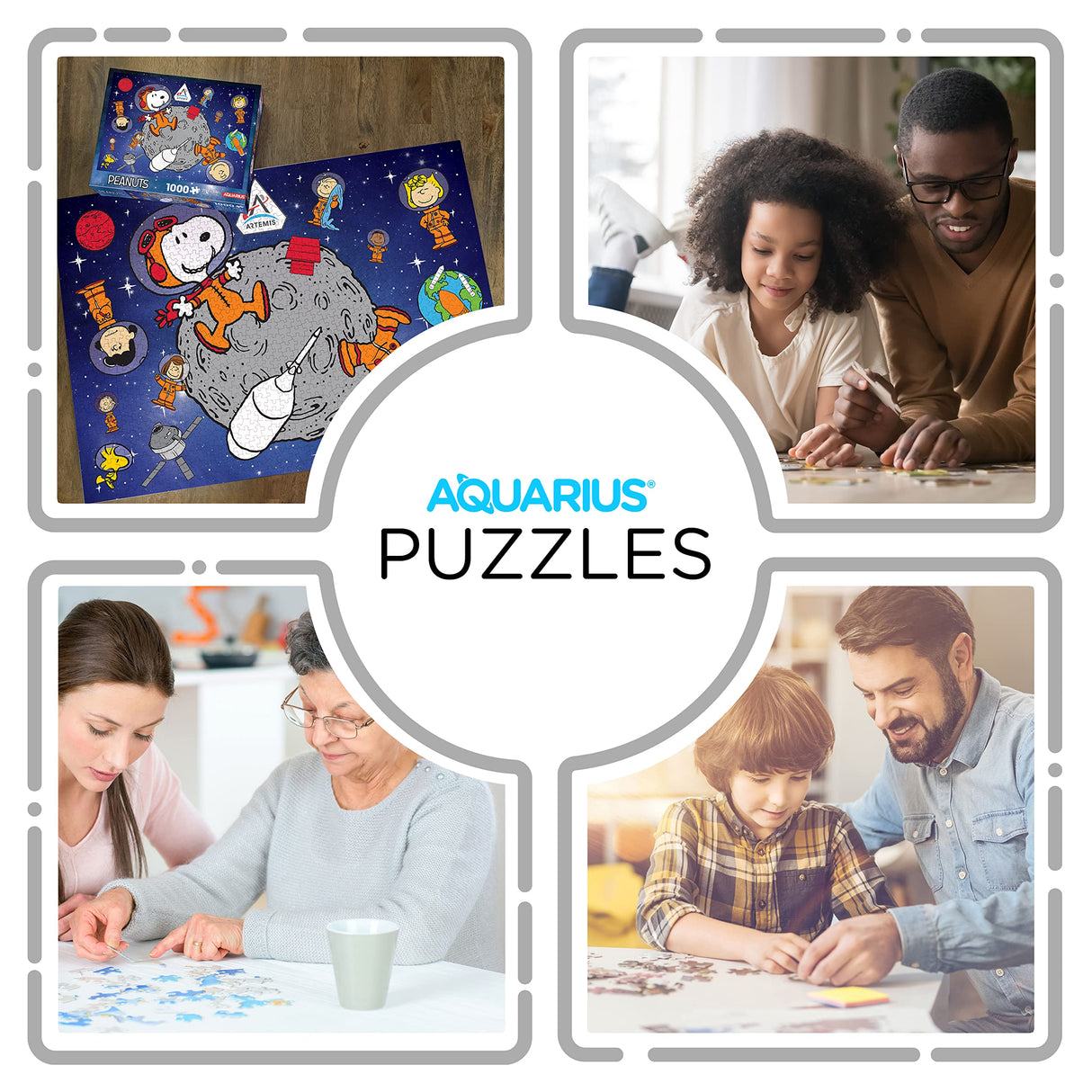 AQUARIUS Peanuts Artemis Puzzle (1000 Piece Jigsaw Puzzle) - Glare Free - Precision Fit - Virtually No Puzzle Dust - Officially Licensed Peanuts Merchandise & Collectibles - 20x28 in AQUARIUS