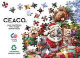 Ceaco - Larry Jones - Caroling Critters - 500 Piece Jigsaw Puzzle Ceaco