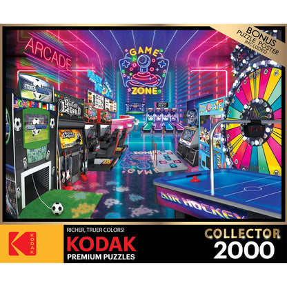 RoseArt - Kodak Collector - Fun Zone - 2000 Piece Jigsaw Puzzle for Adults