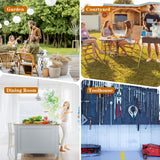 JY QAQA Outdoor Grill Cart with Storage,Patio Kitchen Island Outdoor Grill Table with Wheels,BBQ Cart Movable Pizza Oven Table Stand, Storage Cabinet, Foldable Tabletop, Black JY QAQA PET