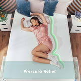 Nestl Green Tea Queen Mattress 12 Inch - Cooling Graphite Memory Foam Mattress Queen Size Fiberglass Free, Pressure Relief Supportive Bed in A Box, CertiPur-US Certified Nestl