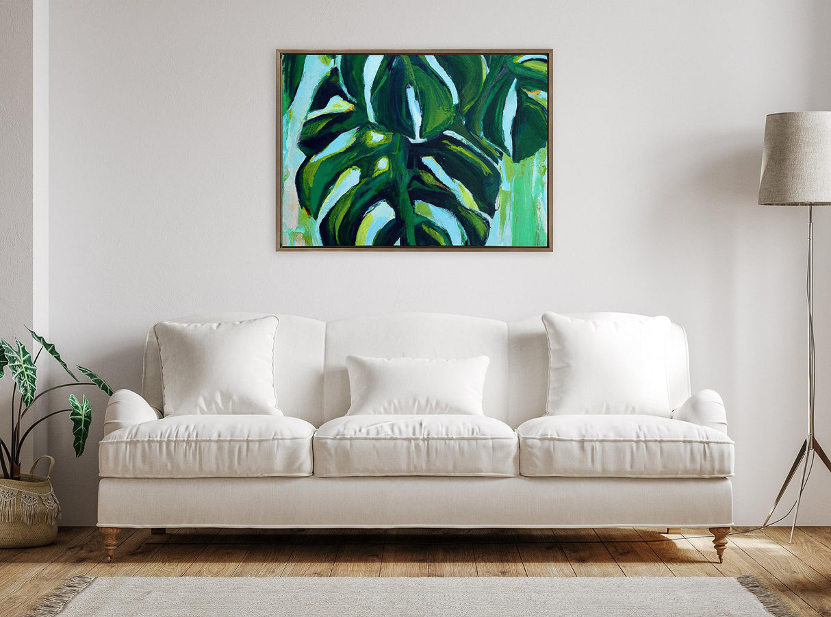 Kate and Laurel Sylvie Blank Framed Canvas Wall Art, 28x38 Gold, Modern Empty Canvas for Paint-Your-Own Art, Premium Canvas Already Framed Kate and Laurel