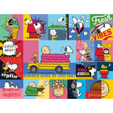 RoseArt - Peanuts - Peanuts Vibes - 300 Piece Jigsaw Puzzle for Adults RoseArt