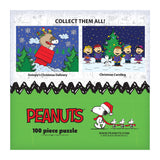 RoseArt - Peanuts - Christmas Caroling - 100 Piece Jigsaw Puzzle for Kids and Adults RoseArt
