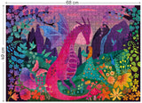 Elena Essex Puzzles for Adults 1000 Pieces - Enchanted Forest | Jigsaw Puzzles | 1000 Piece Puzzle for Adults | Cool Magic Dragon Puzzle | 20x28inches Elena Essex