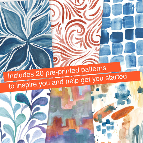 Faber-Castell Reverse Coloring Book & Doodling: Neutrals - Reverse Coloring Book for Adults, Adult Coloring Books for Anxiety and Relaxation Faber-Castell