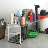 Whitmor Wire Shelving Unit, Metal Storage Shelves, Durable Heavy Duty Shelf, Easy Assembly for Pantry, Kitchen, Garage, Plant, 14" x 30" x 15" Whitmor